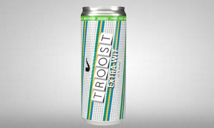 Brouwerij Troost Extra Witbier bier in blik